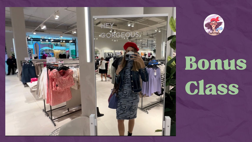 Video 8 Bonus Class Vamos de tiendas con tips de Asesoría de Imagen